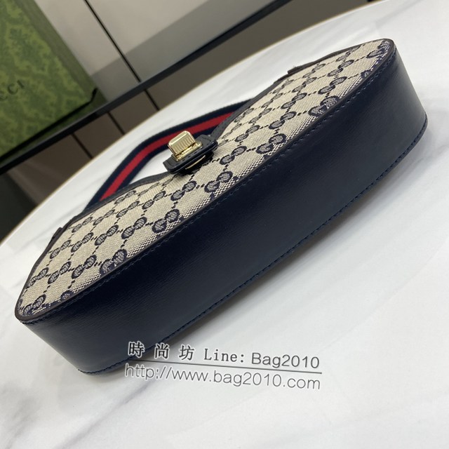 Gucci專櫃古馳最新款Moon Side系列迷你肩背包 jh2233型號：786015